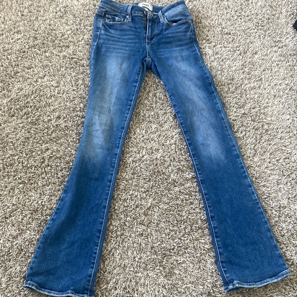 Paige straight leg jeans